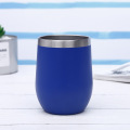 12oz Egg Cup Stainless Steel Egg Shape Beer Mugs Outdoor Bar Wine Glasses Coffe Mug Stemless Insulated Cups